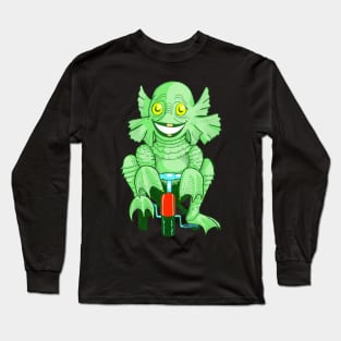 The Creature Rides Again! Long Sleeve T-Shirt